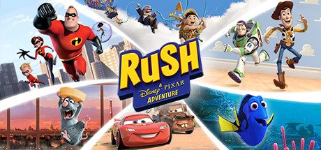 Boxart for RUSH: A Disney • PIXAR Adventure