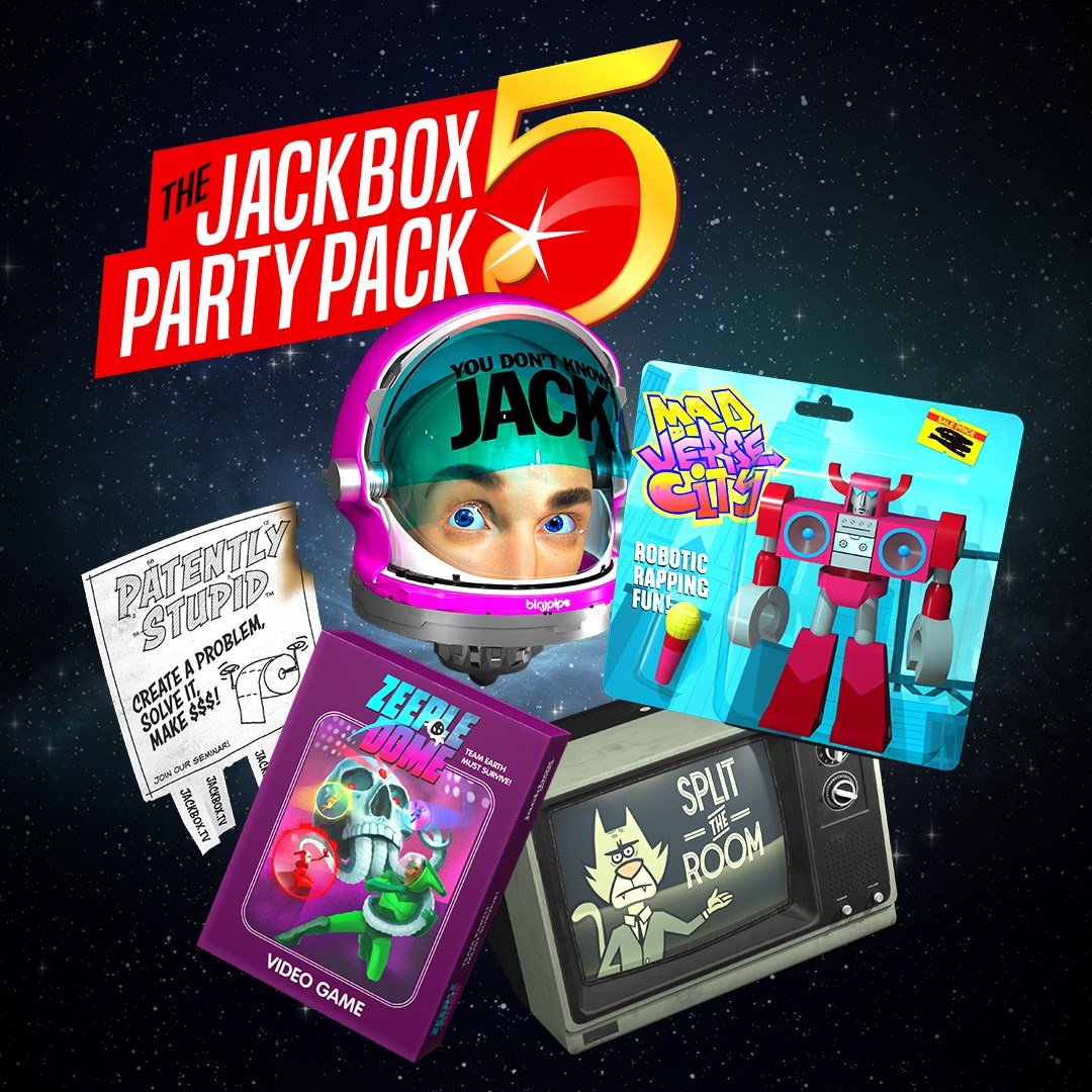 Boxart for The Jackbox Party Pack 5