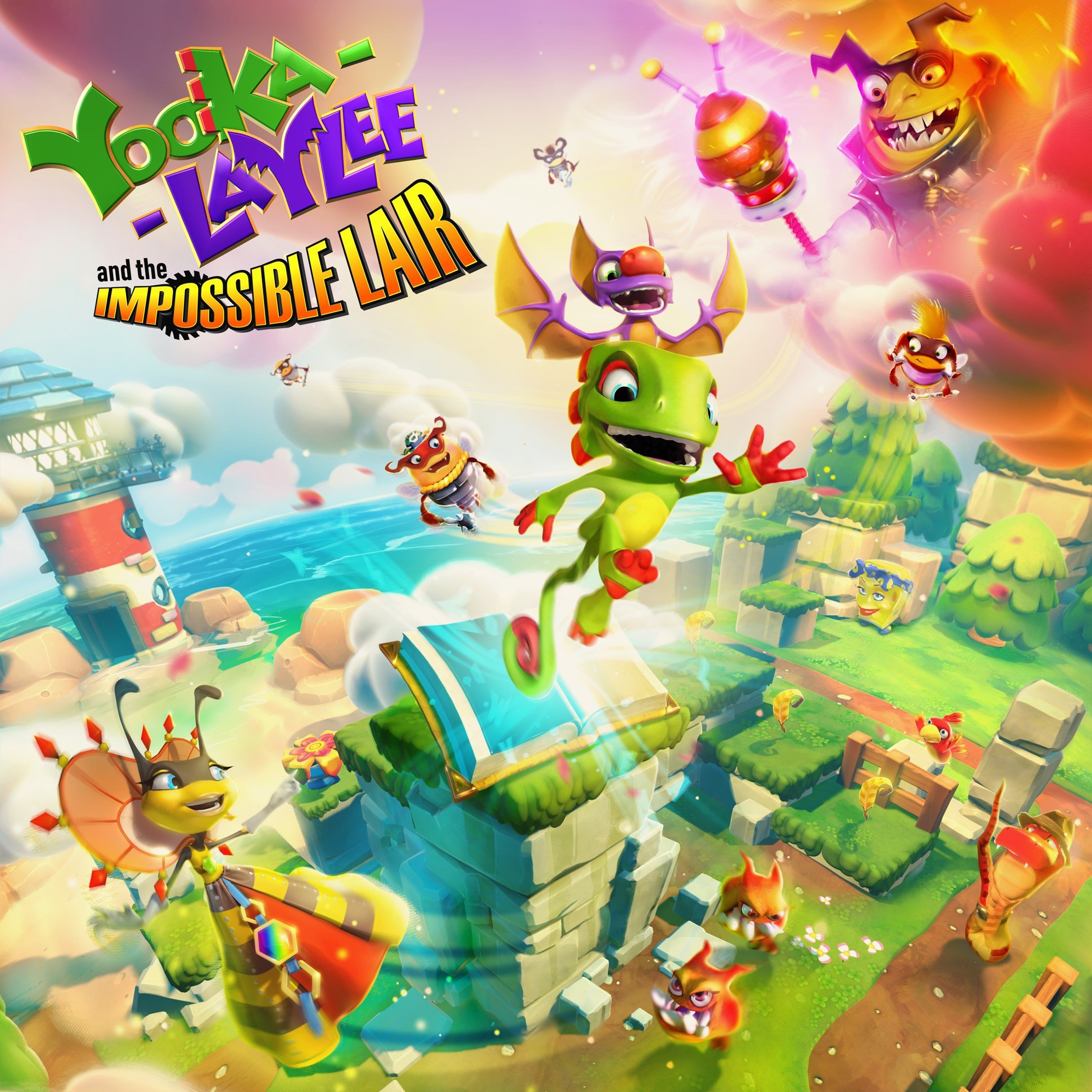 Boxart for Yooka-Laylee and the Impossible Lair