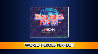 ACA NEOGEO WORLD HEROES PERFECT