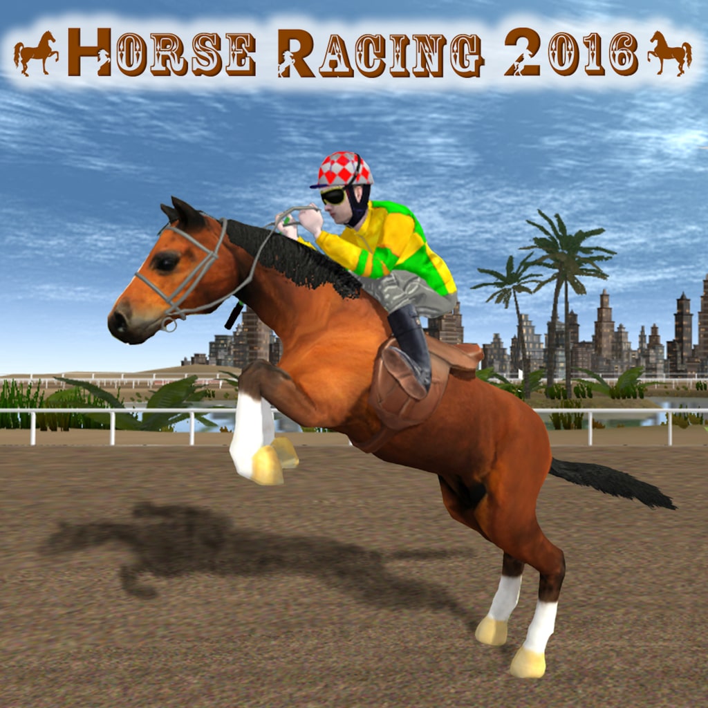 Horse Racing Trophy Set