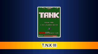 Arcade Archives T.N.K III