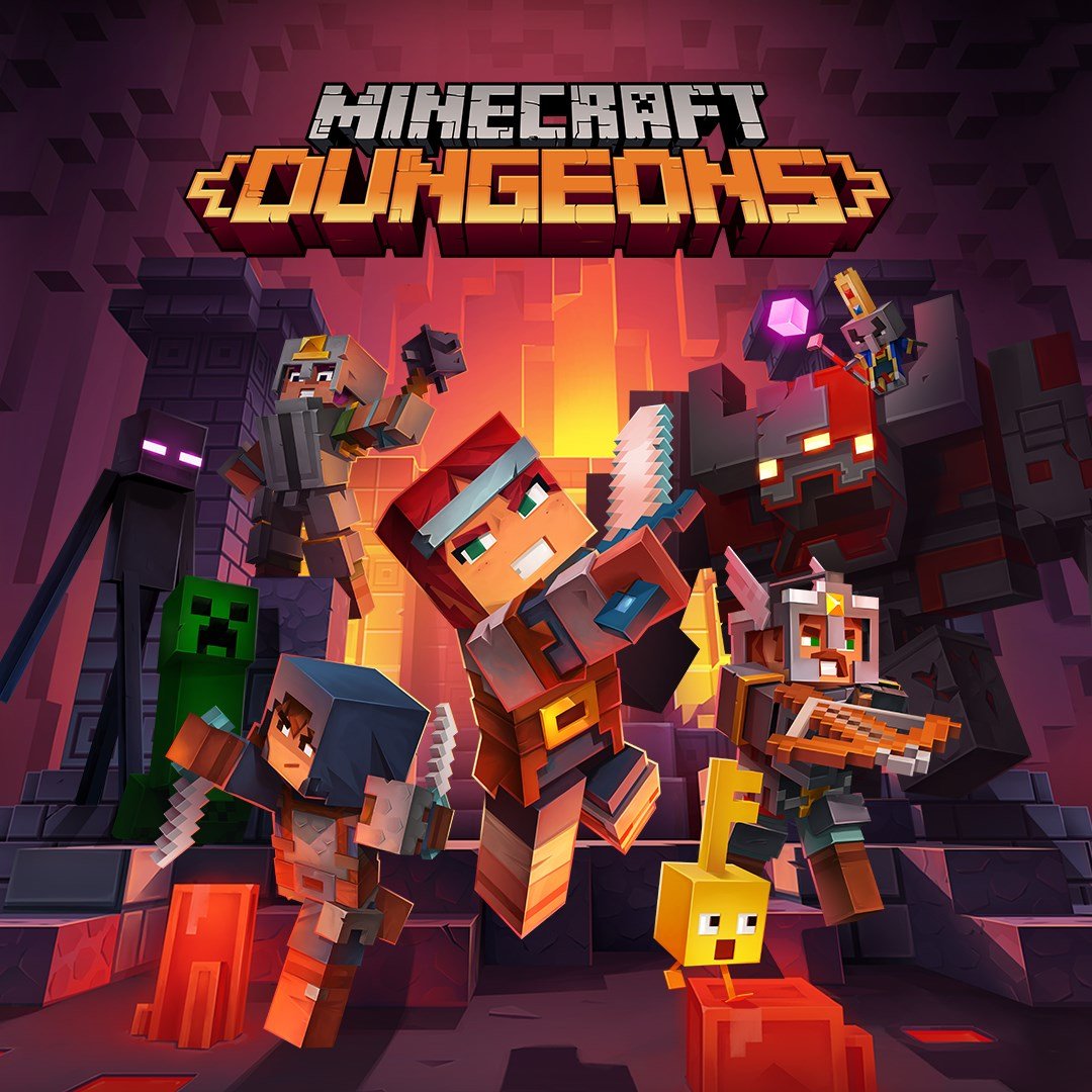 Boxart for Minecraft Dungeons