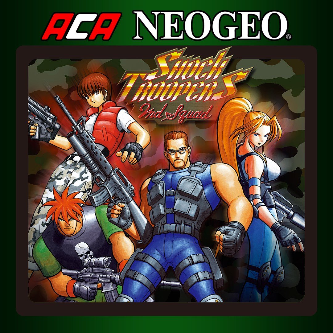 ACA NEOGEO SHOCK TROOPERS 2nd Squad