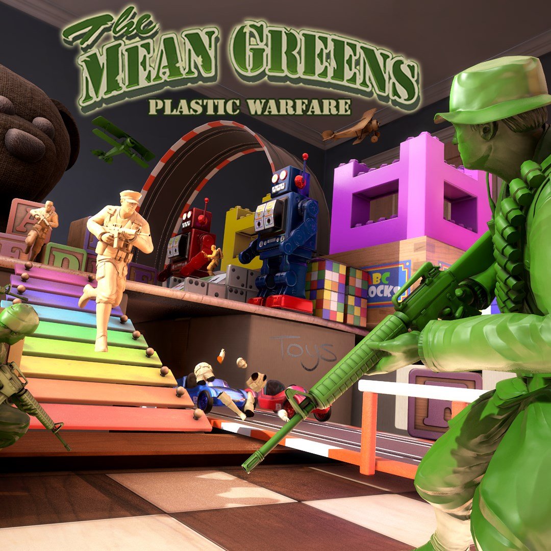 Boxart for The Mean Greens - Plastic Warfare