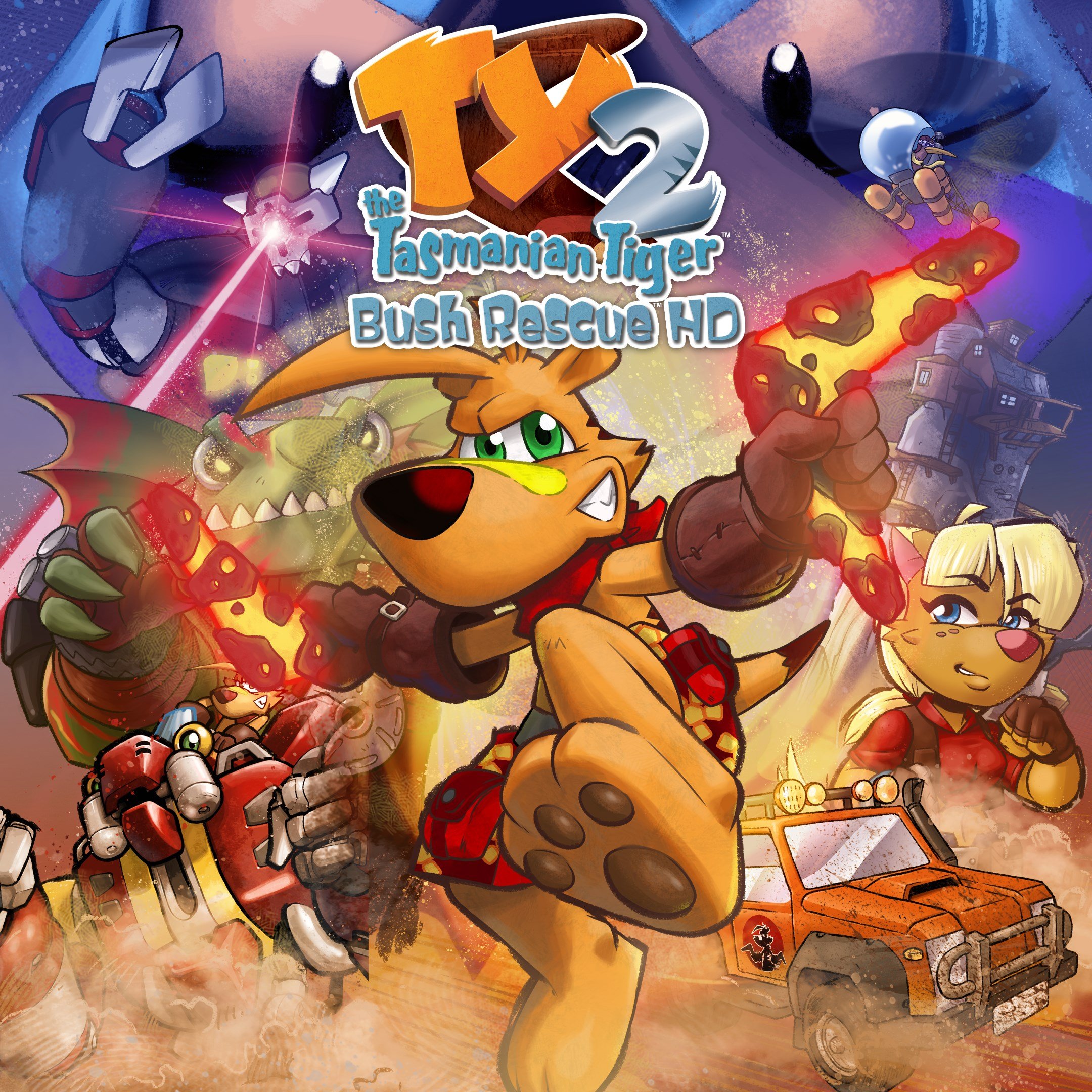 TY the Tasmanian Tiger 2: Bush Rescue HD