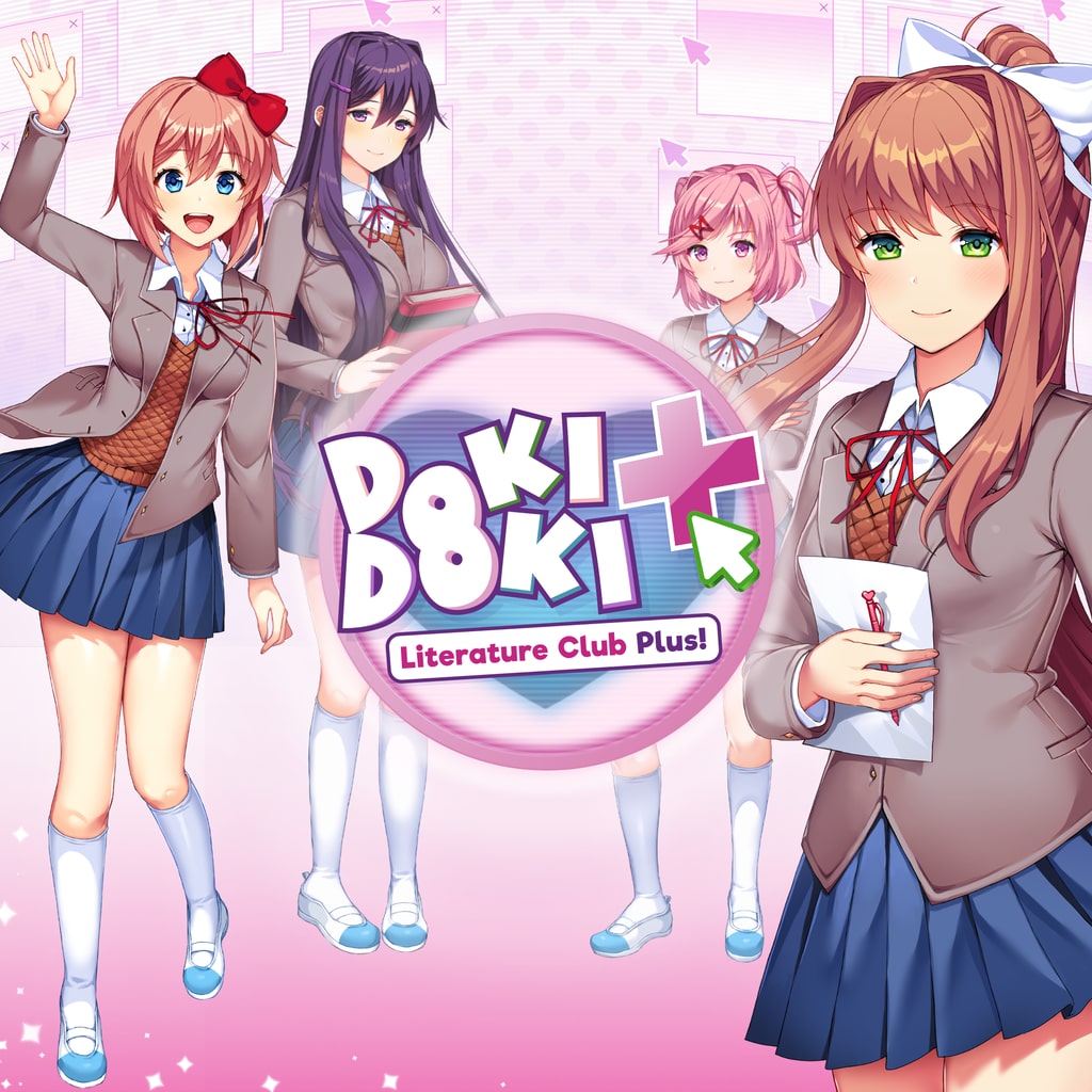 Boxart for Doki Doki Literature Club Plus!