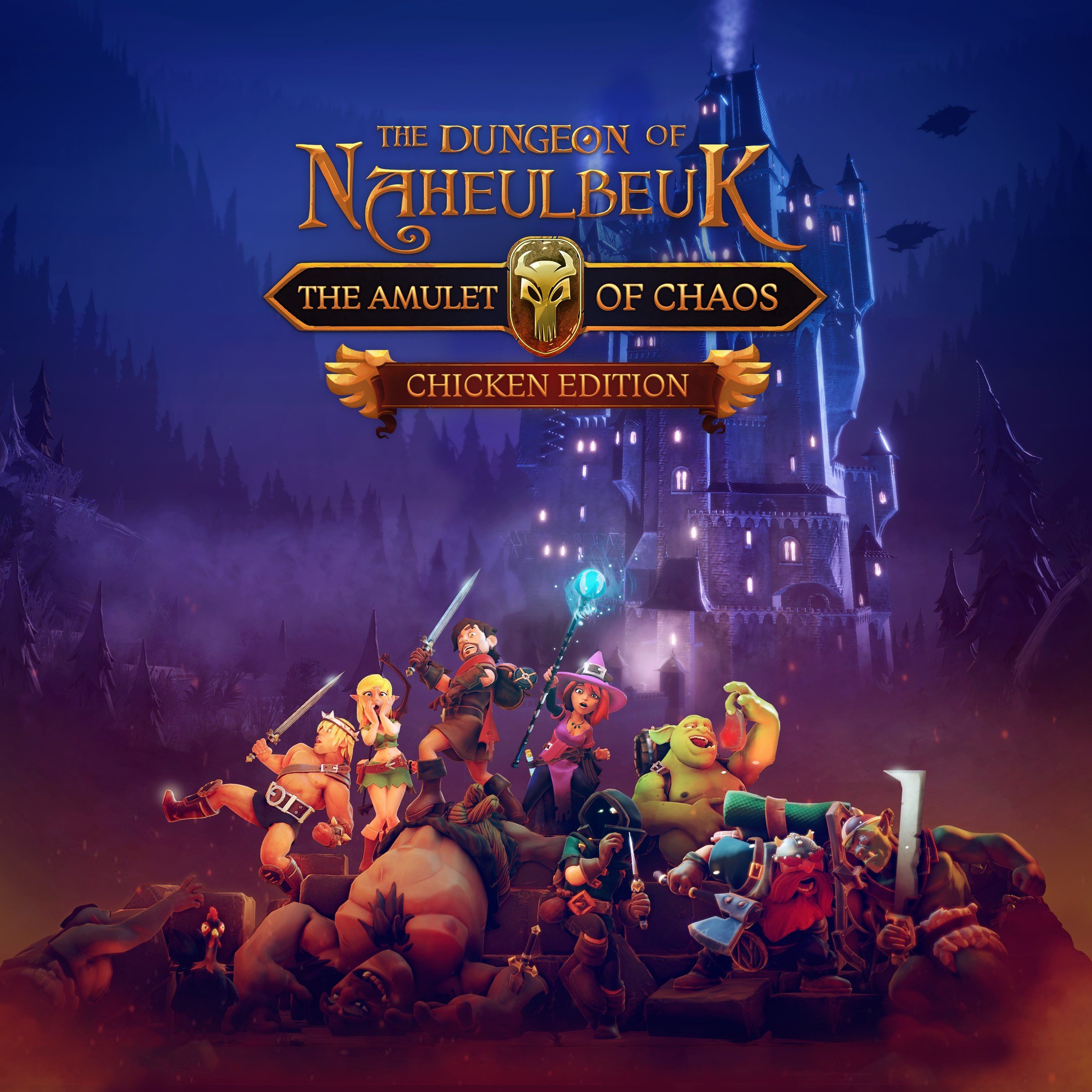 Boxart for The Dungeon Of Naheulbeuk: The Amulet Of Chaos