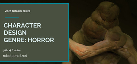 Boxart for Robotpencil Presents: Character Design - Horror Genre
