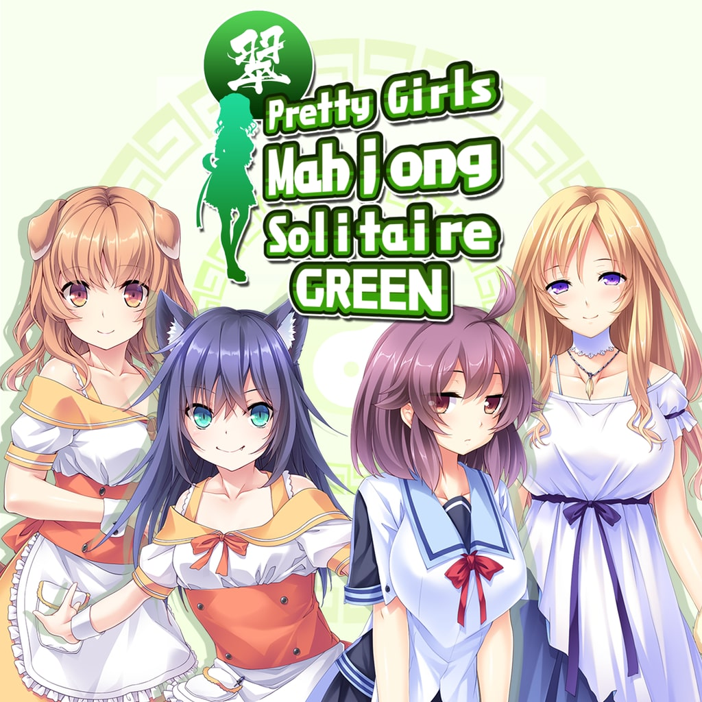 Pretty Girls Mahjong Solitaire - Green