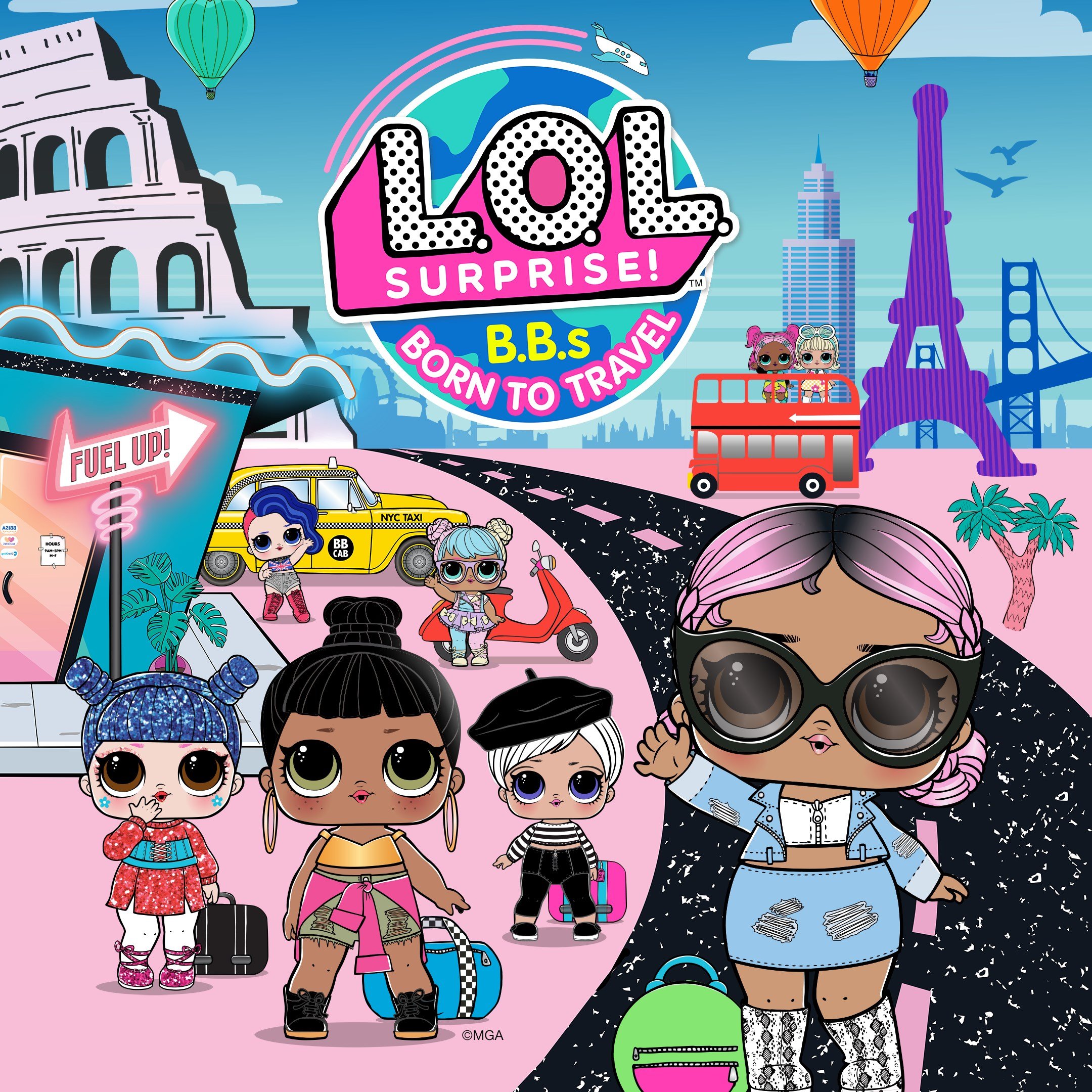 LOL Surprise! B.B.s BORN TO TRAVEL™