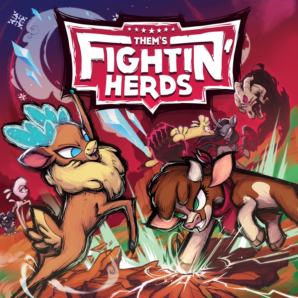 Boxart for Them's Fightin' Herds