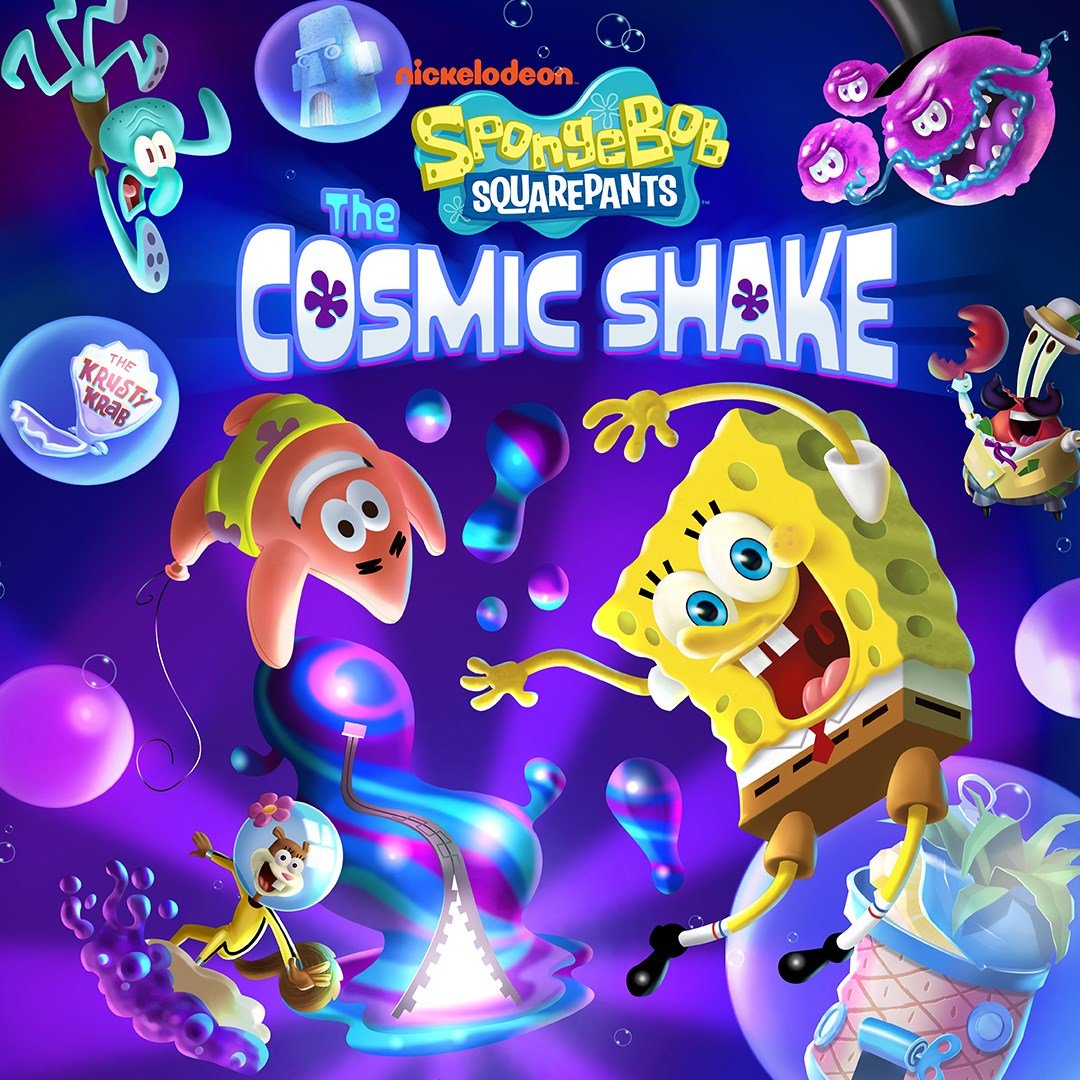 Boxart for SpongeBob SquarePants: The Cosmic Shake