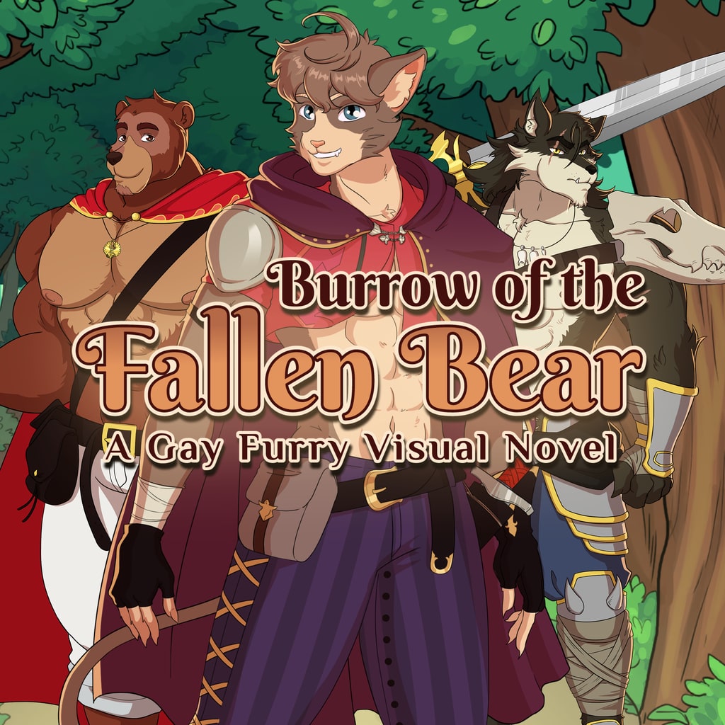 Burrow of the Fallen Bear: A Gay Furry Visual Novel