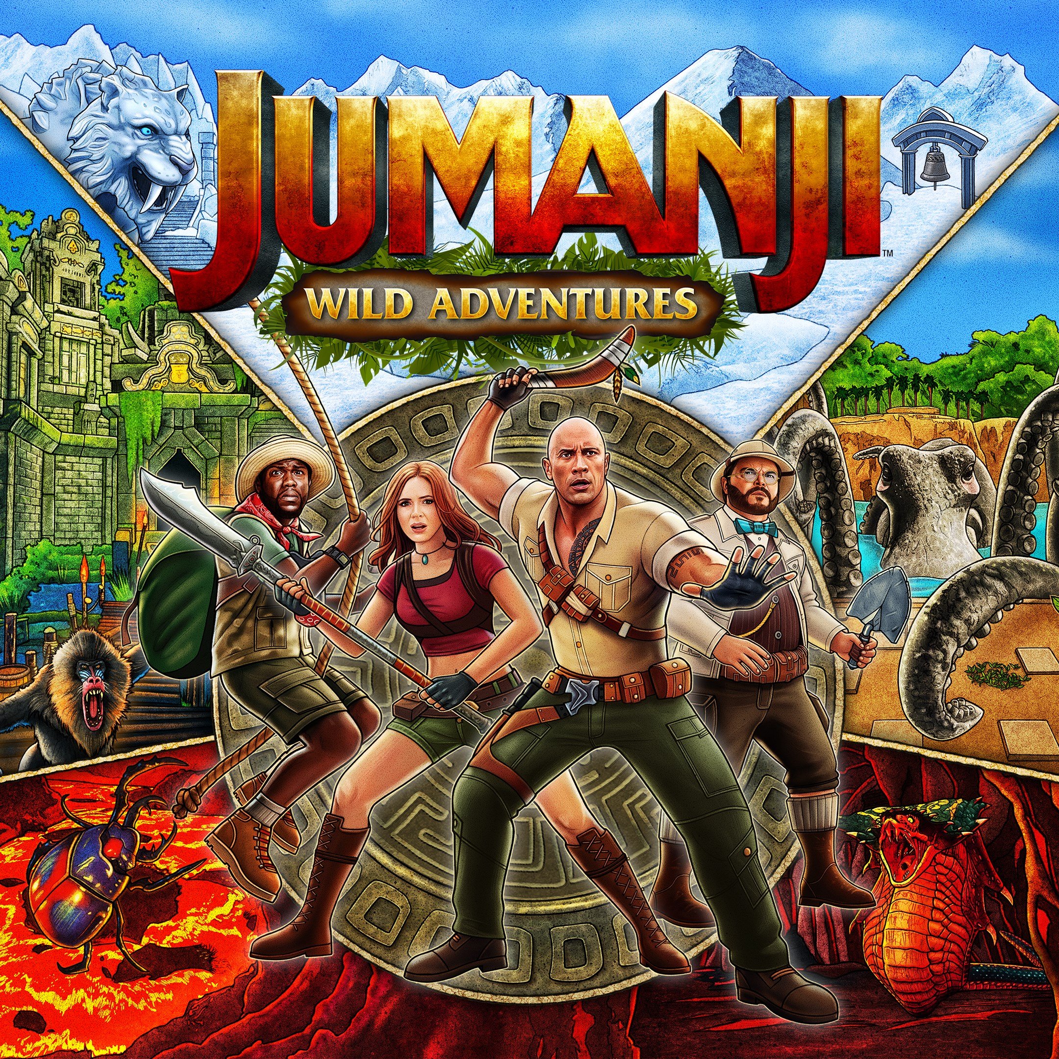 Boxart for Jumanji: Wild Adventures