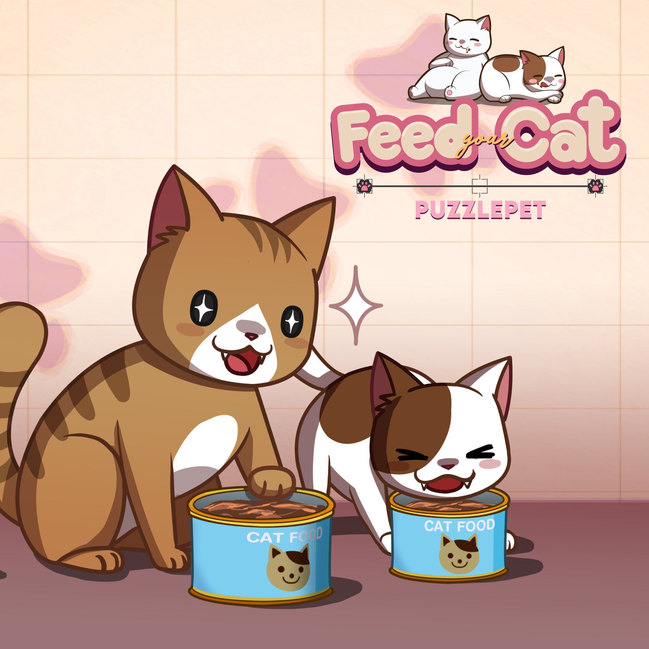 PuzzlePet: Feed Your Cat