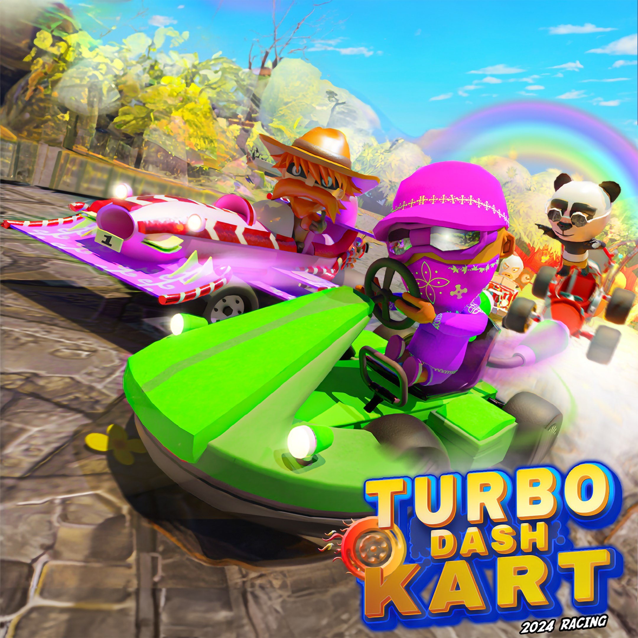 Turbo Dash Kart 2023 Racing