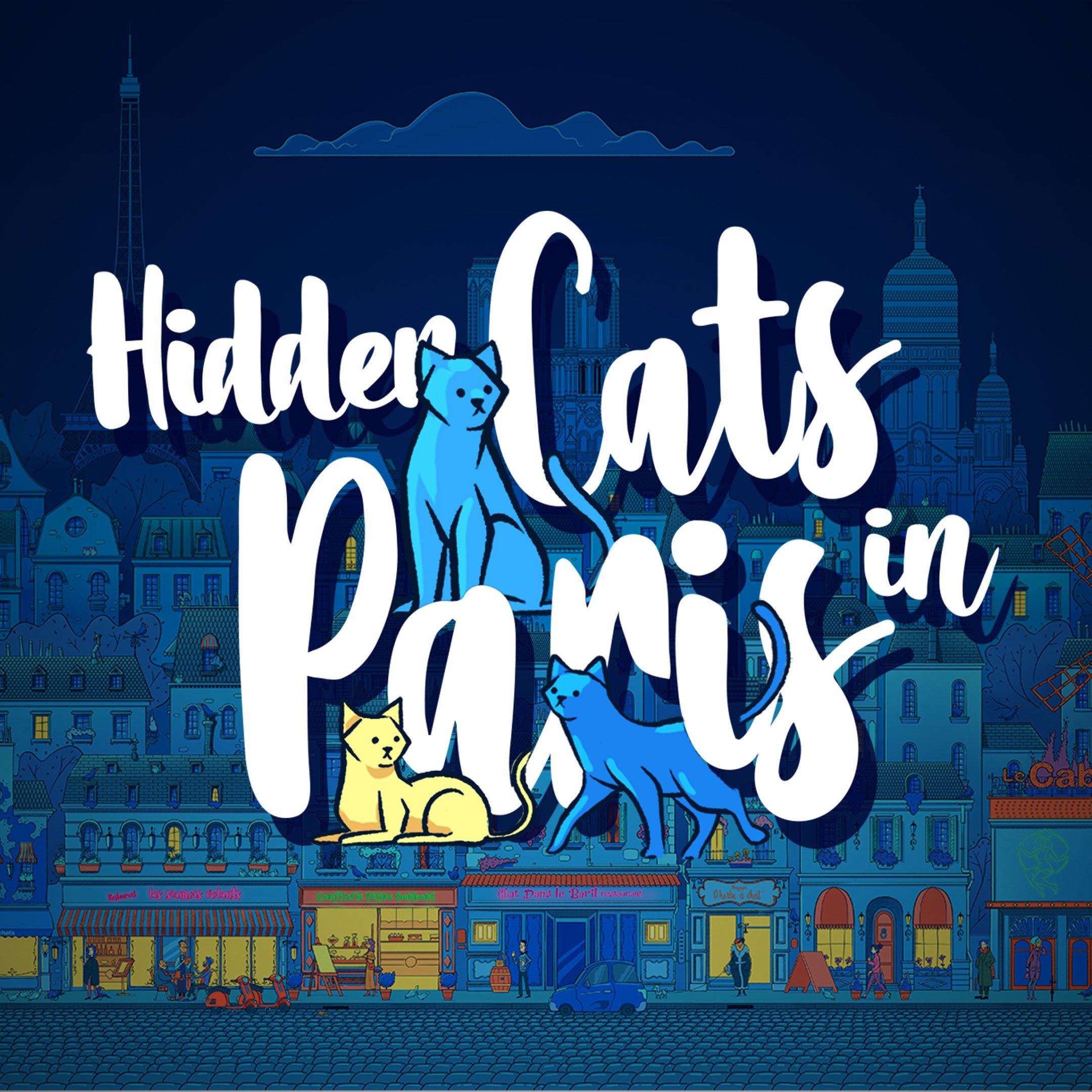 Hidden Cats in Paris