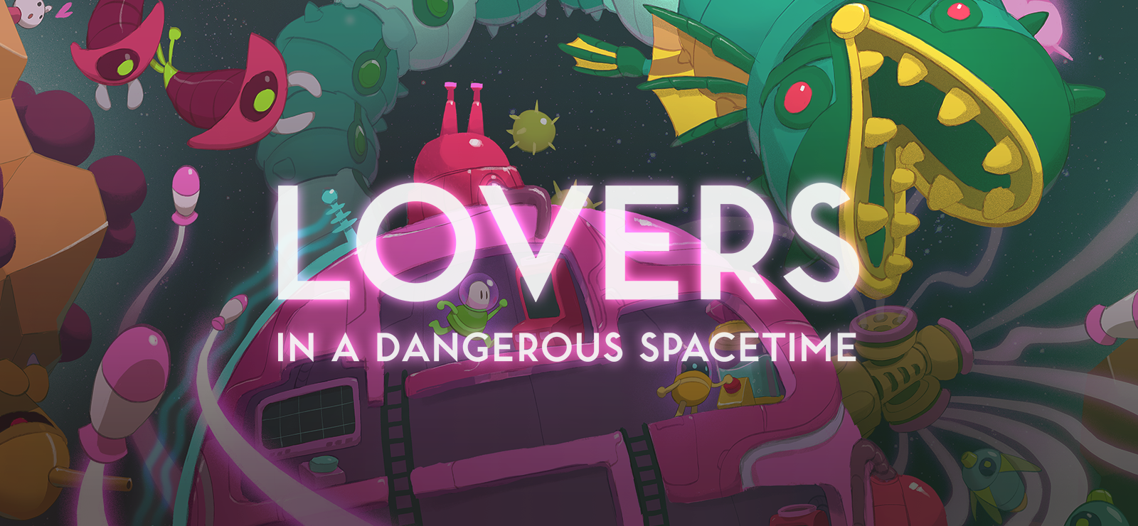 Lovers in a Dangerous Spacetime