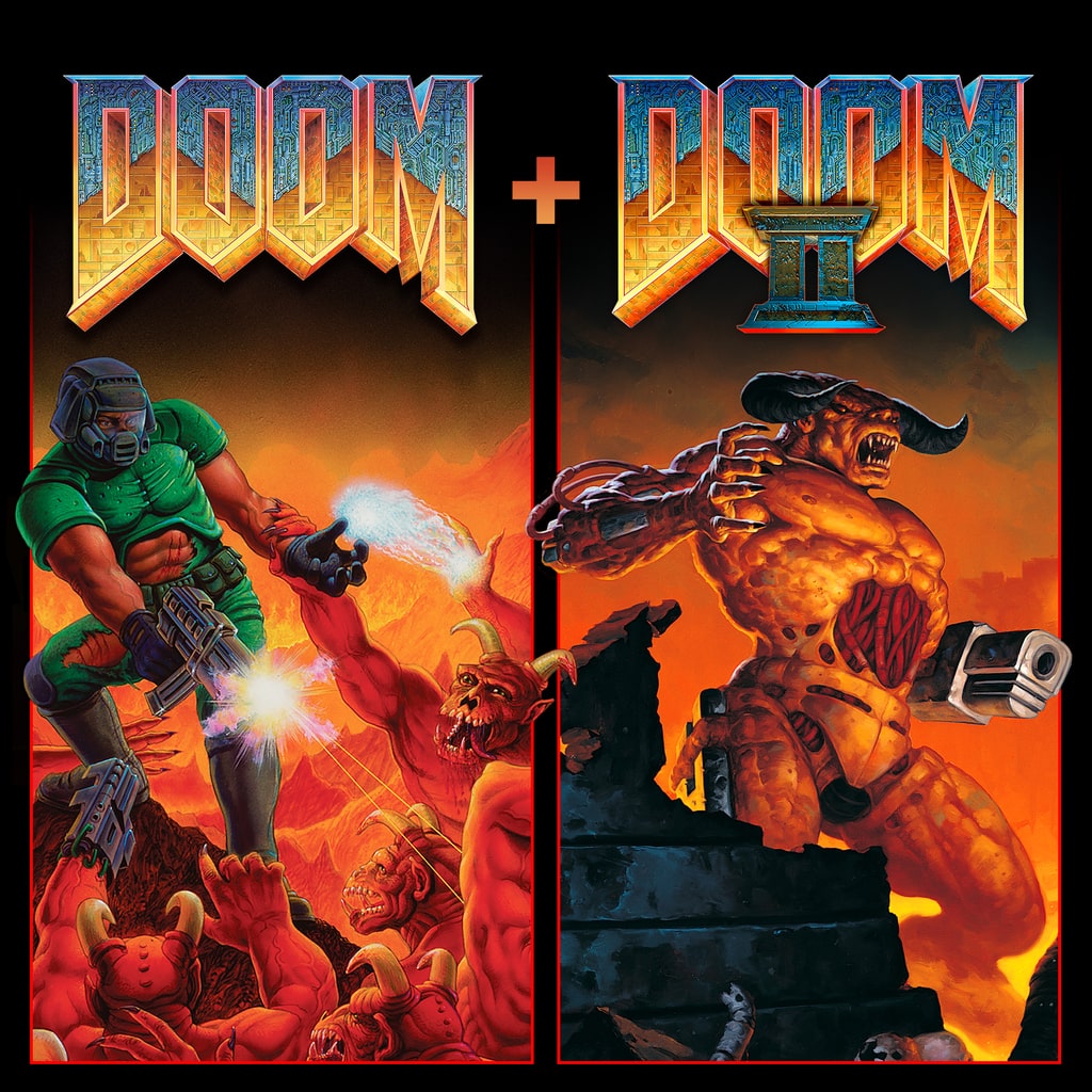 Boxart for DOOM + DOOM II