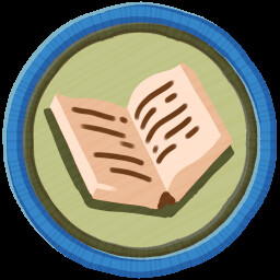 'Bookworm Badge' achievement icon